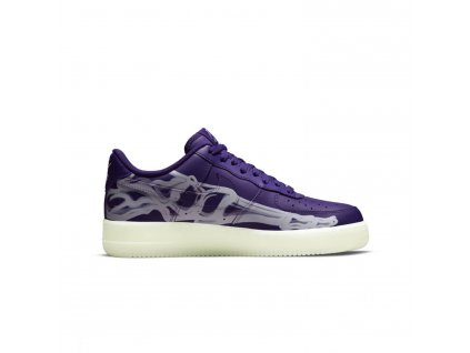 Nike Air Force 1 '07 Purple Skeleton