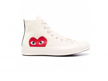 Converse Chuck Taylor All-Star 70 Hi Comme des Garcons PLAY White