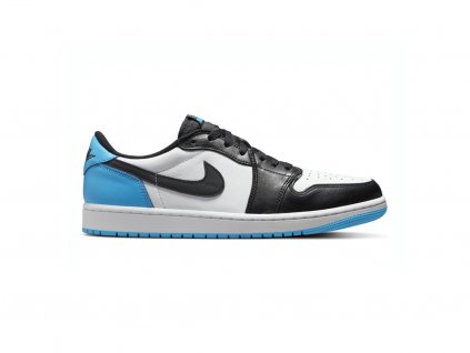 Jordan 1 Retro Low OG Black Dark Powder Blue