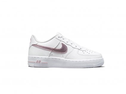 Nike Air Force 1 Low Bílá / Růžová Pink Glaze (GS)