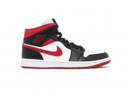 Jordan 1 Mid Gym Red Black White