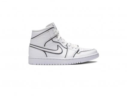 Jordan 1 Mid Iridescent Reflective White (W)