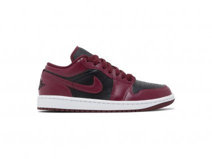 Jordan 1 Low Black Dark Beetroot (W)