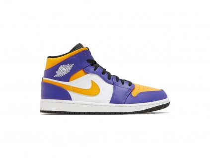 Jordan 1 Mid Lakers