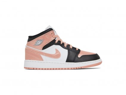 Jordan 1 Mid Light Madder Root (GS)