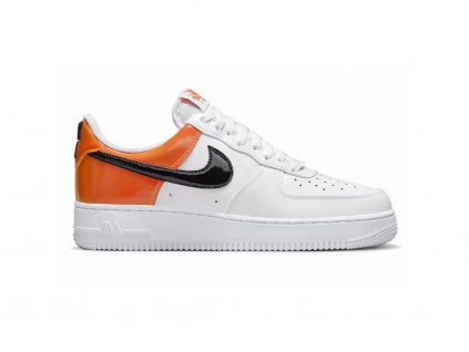 Air Force 1 low Patent White Orange (W)