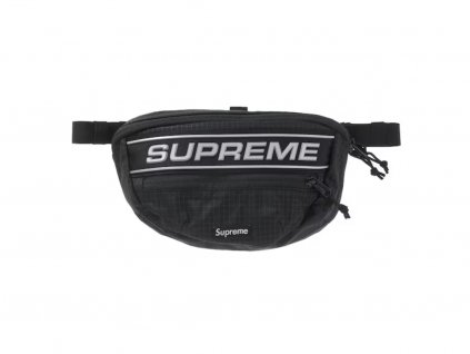 Supreme Logo Waist Bag Black