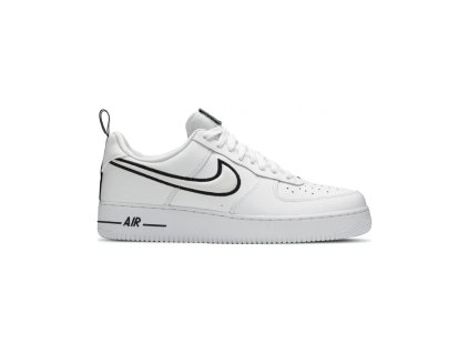 Nike Air Force 1 Low White Black Outline Swoosh