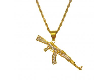 ICED OUT AK-47 CHAIN
