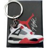 Jordan 4 Retro Fire Red - Sneakers Přívěšek na klíče