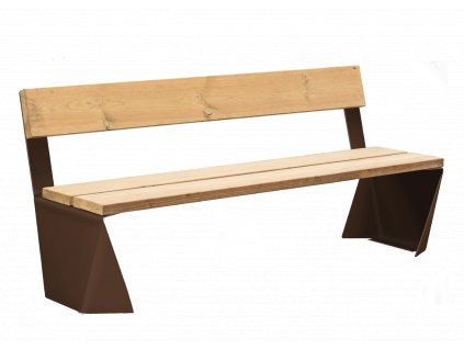Benito dřevěná lavička Lao 1