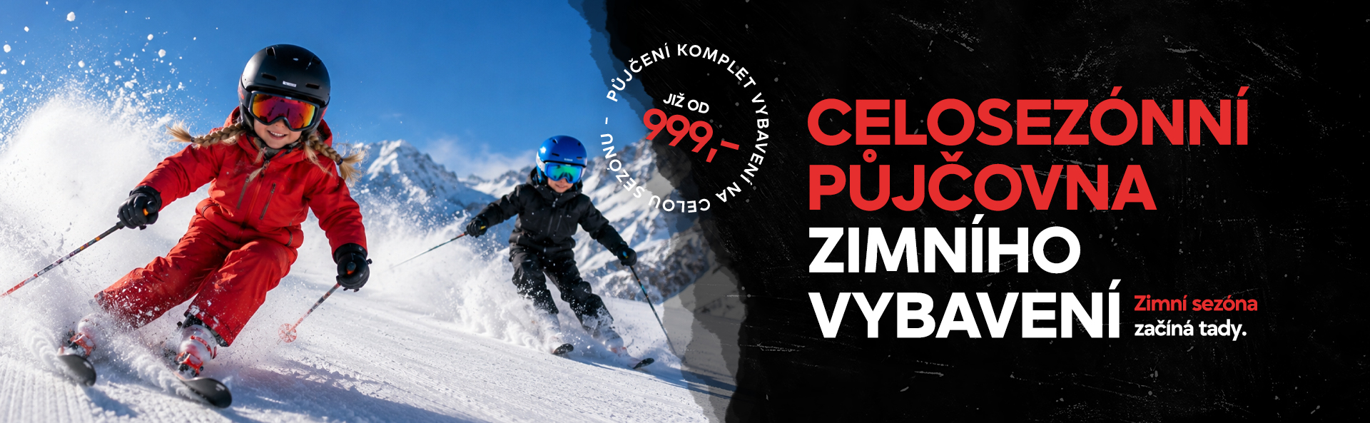 Celosezónní půjčovna zimního vybavení
