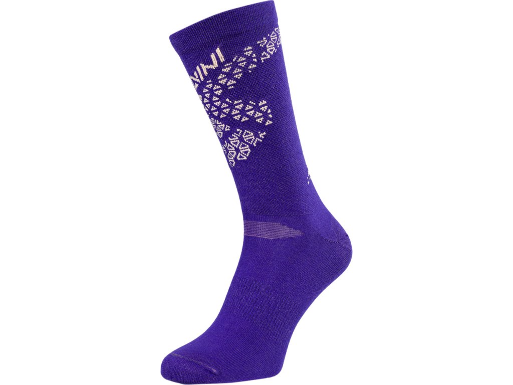 Cyklistické ponožky Silvini Bardiga Navy/Coral (Velikost 36-38)