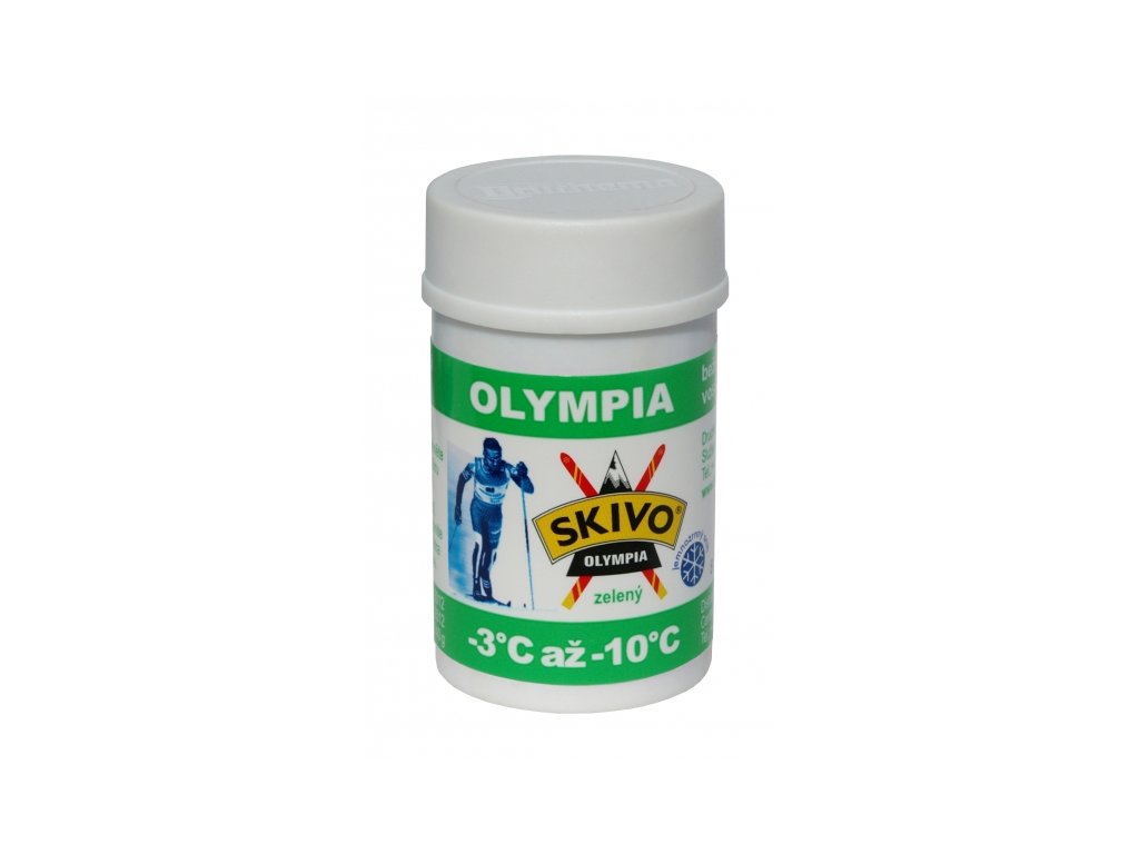 Stoupací vosk SKIVO Olympia zelený 40g