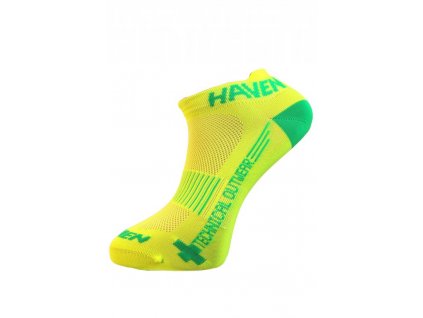 ponožky HAVEN SNAKE SILVER NEO 2páry žluto/zelené