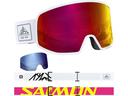 Brýle Salomon LO FI Sigma Blk/Wh/Uni Poppy Red 19/20