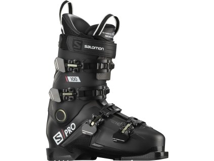 Salomon S/Pro 100 Black/Belluga/Red 20/21