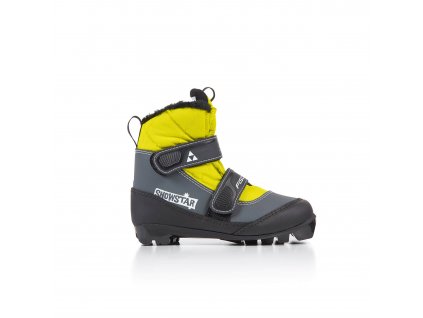 Boty na běžky Fischer SNOWSTAR BLACK YELLOW 20/21