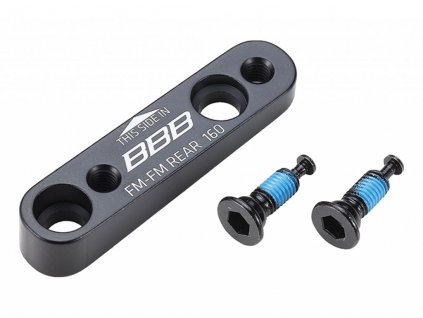 adaptér brzdového kotouče BBB BBS-98R PowerMount 160mm z FM na PM