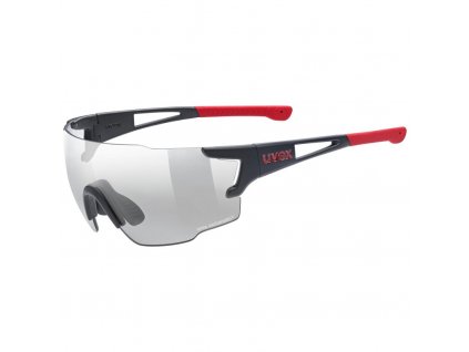brýle UVEX Sportstyle 804 VM černo/červené