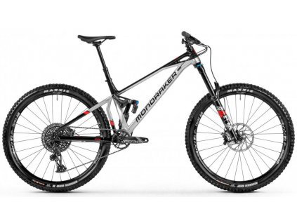 Celoodpružené kolo MONDRAKER  Superfoxy R, silver/black/red 29" 2021