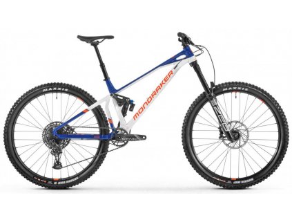 Celoodpružené kolo MONDRAKER  Superfoxy white/blue/orange 29" 2021