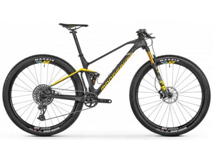 Celoodpružené kolo MONDRAKER F-Podium Carbon R, carbon/yellow/green 29" 2021