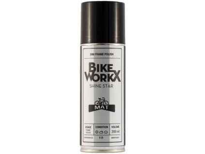 Leštěnka Bikeworkx Shine Star MAT 200ml spray