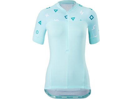 Dámsky cyklo dres Silvini Catirina WD162 Turquoise/Ocean
