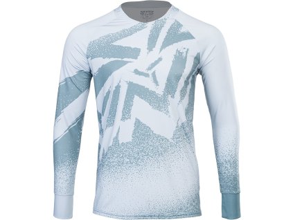 Pánský enduro dres dlouhý rukáv Silvini Cortino Cloud/Charcoal