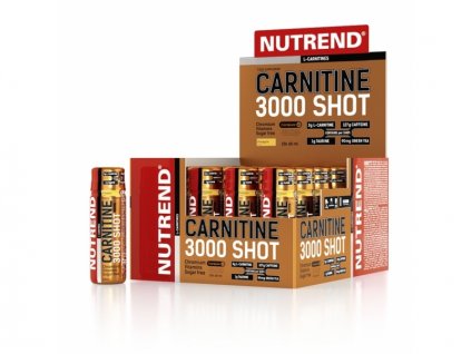 nápoj Nutrend Carnitine 3000 Shot 20x60ml pomeranč