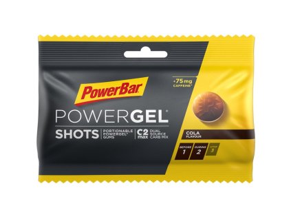 Želé PowerBar POWERGEL shots cola s kofeinem 60g
