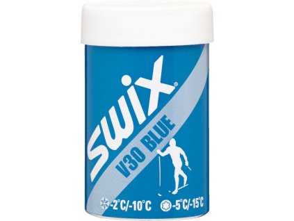 Stoupací vosk SWIX V30 blue 43g