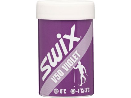 Stoupací vosk SWIX V50 violet 43g