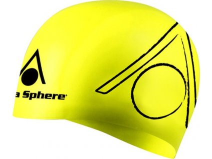 Plavecká čepice Aqua Sphere neonová žlutá
