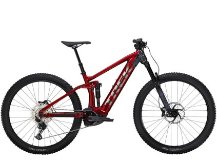 Horské celoodpružené elektrokolo Trek Rail 5 625W Crimson/Lithium Grey  29" 2023