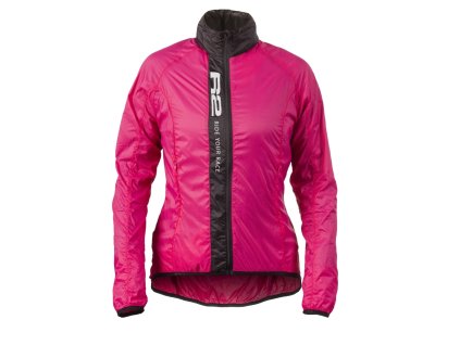 Cyklistická bunda R2 Ease pink (velikost L)
