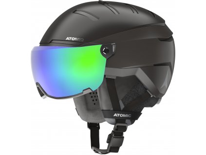 Lyžařská helma Atomic Savor GT Amid Visor HD Plus black 22/23