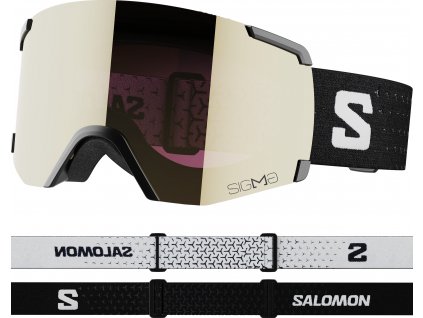 Brýle Salomon S/View Sigma Black/Gold 22/23