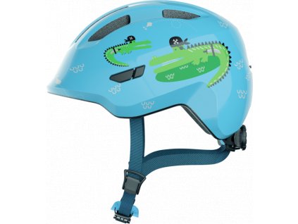 Dětská cyklistická přilba Abus Smiley 3.0 blue croco