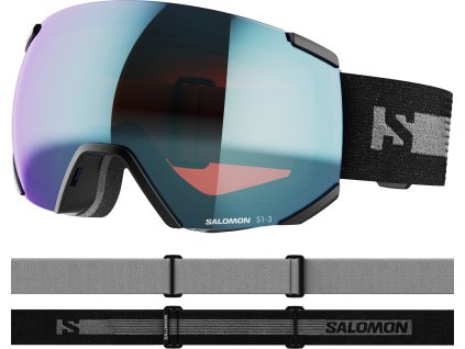Brýle Salomon Radium Photo BK/AW Blue 24/25