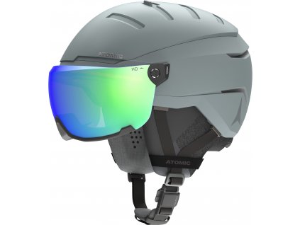 Lyžařská helma Atomic Savor GT Amid Visor HD Green 23/24