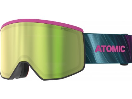 Lyžařské brýle Atomic Four Pro HD Photo Light Green/Pink/Cosmo 23/24