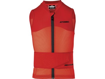 Atomic Live Shield Vest Junior Red 23/24