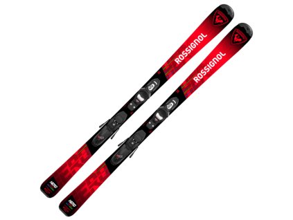 Rossignol Hero JR Kid-X + Kid 4 GW B76 black 24/25 (Velikost 100)