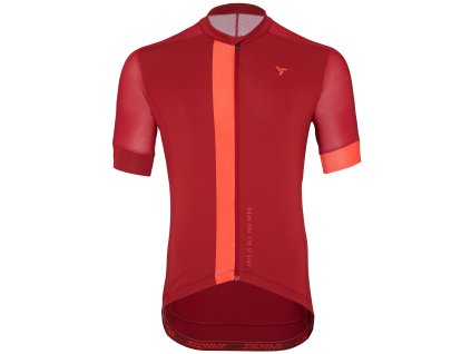 Cyklistická pánský dres Silvini Carno MD2226 merlot/ruby