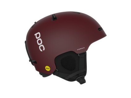 Lyžařská helma POC Fornix Mips Garnet Red Matt (Velikost M-L (55-58))