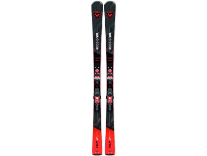 Rossignol Forza 60° Ti Konect + NX 12 K GW B80 black/hot red 25/26 (Velikost 164)