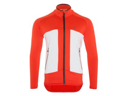 Pánská mikina Silvini Valdaoro MJ2602 Ruby/Cloud (Velikost M)