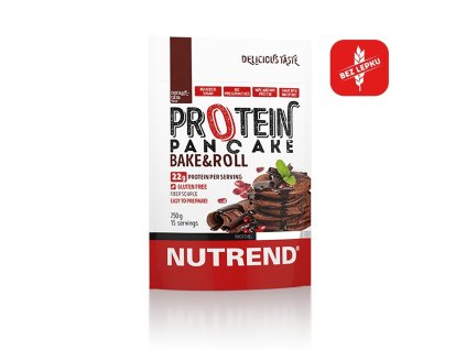 Proteinové palačinky Nutrend 750g čokoláda/kakao